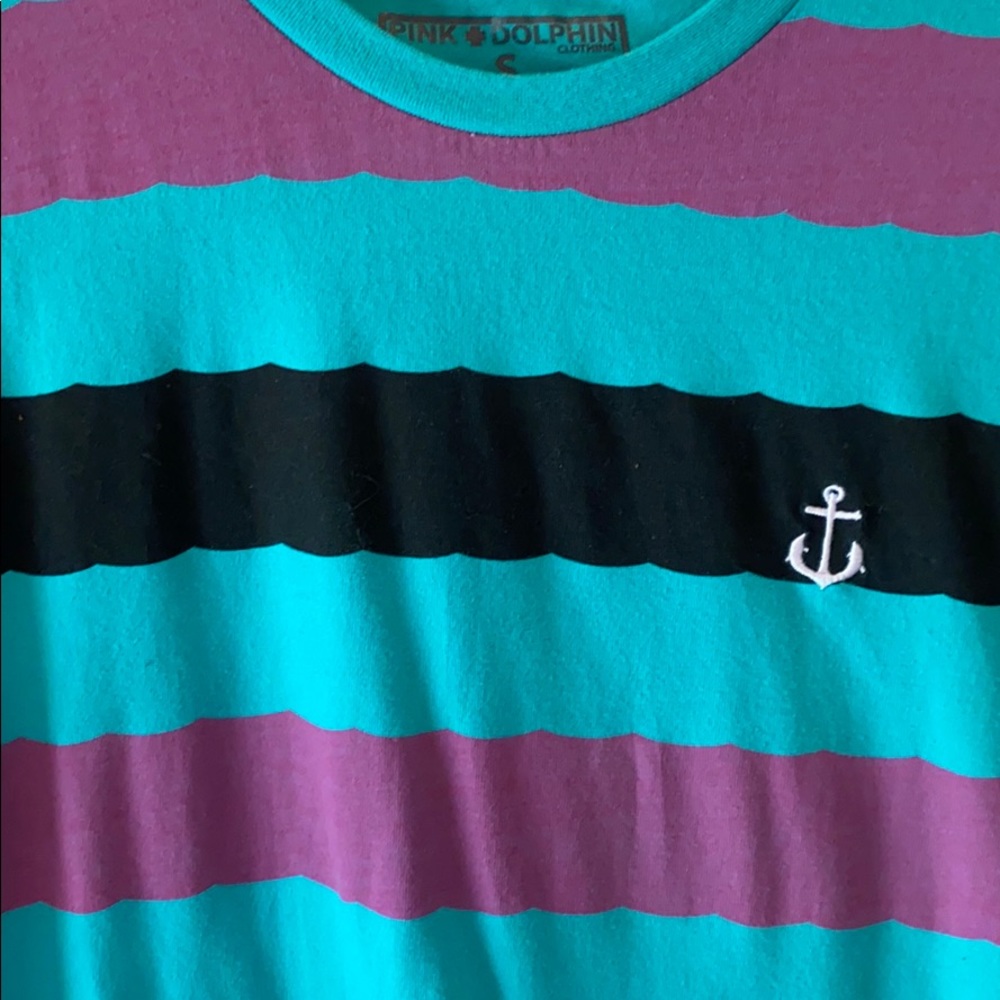 Unisex Medium Pink Dolphin Tee